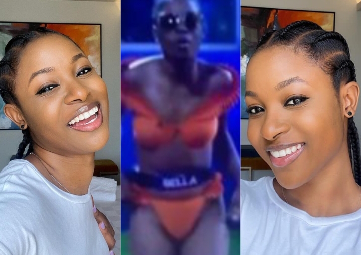 #BBNaija: Bella Is Labeled The Richest Housemate After She Was Spotted With Bikini Wears Worth Over $107, 72,000 In Naira (Video)
