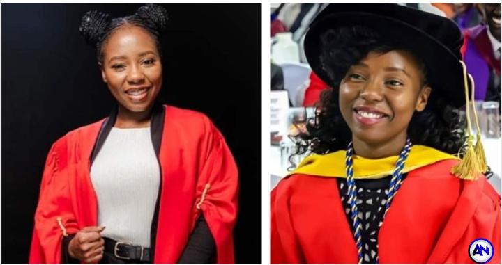 Beautiful Lady Of 23 Break Record As She Becomes The First Youngest Person In Africa To Earn A PhD